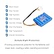 Exmate 18V 3500mAh Li-ion Akku kompatibel mit AL-KO Robolinho 500 E (119833) 02/2018-01/2019 100 110 1100 41.6 1150 W AL-KO 440454 441154 442175 442196 Rasenmäher