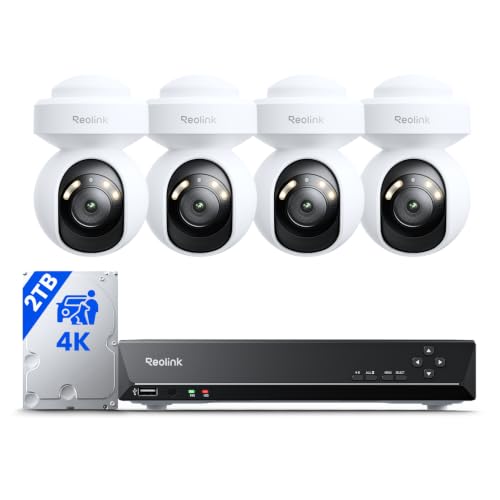Image of REOLINK 8CH 4K Security Camera System with PT Auto-Tracking RLK8-800PT4