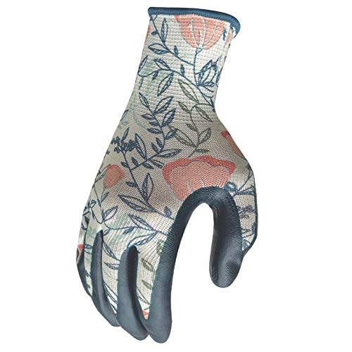Digz Women's Medium Nitrile Coated Garden Gloves