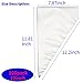 Tipless Piping Bags Disposable,100Pcs 12Inch Pastry Bags for Royal Icing and Frosting and Cake Decorating,Thick,Non-slip for all Size Tips and Couplers,Cakance