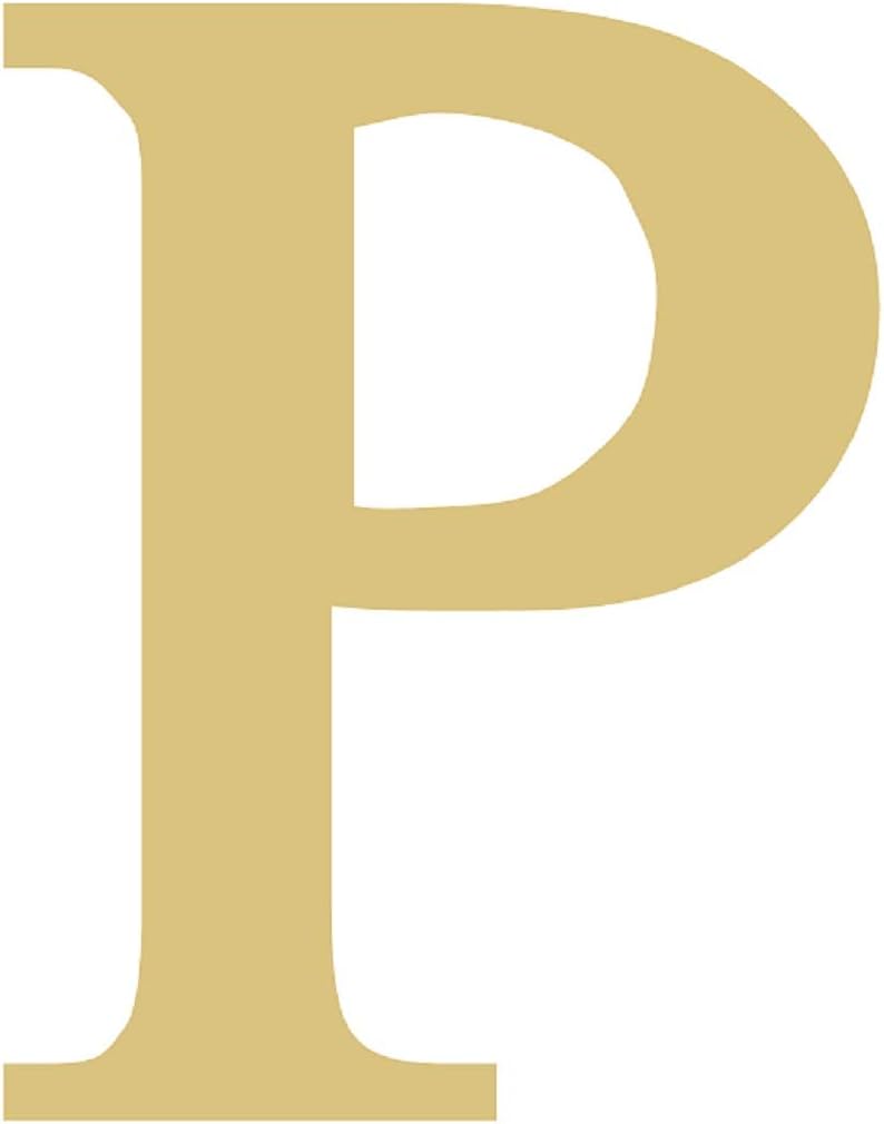 RHO Letter Greek Font Cutout College Sorority Fraternity Door Hanger Unfinished Wood MDF Shaped Canvas Style 1 (12)
