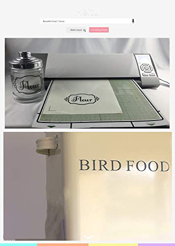 image for WeLiu Printable Transparent Sticker Paper, Premium Clear Sticker Paper