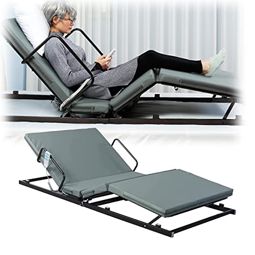 Schienale regolabile assistito sollevatore elettrico, cuscino portatile aiuto per sedersi, leggere e riposare più facilmente, supporto ergonomico per la schiena del letto