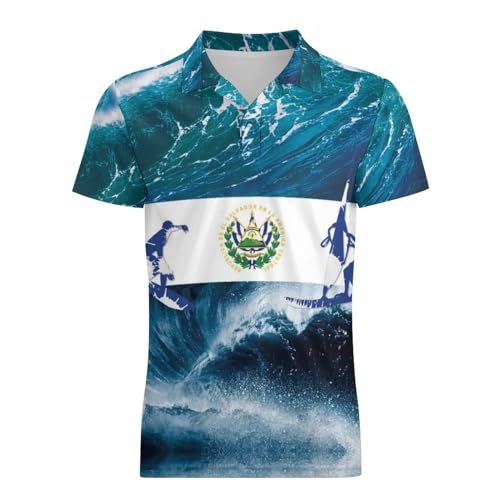 PEIXEN Polo-Shirt for Men Argentina Flag T-Shirt Summer Casual Short Sleeve Sports Shirts4