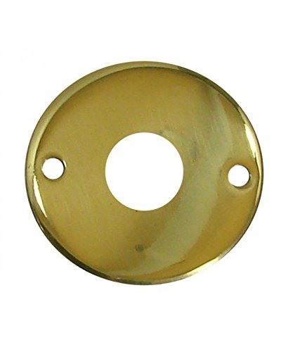 Rosace de fonction en laiton poli bec de cane