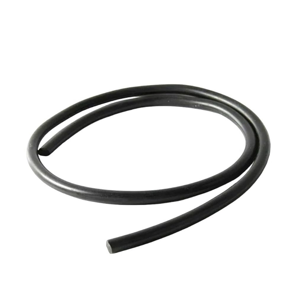 1 tira de goma de nitrilo, junta tórica sólida negra for muebles.(7.5mmx20m)