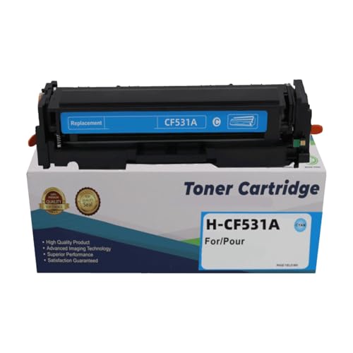 Cartouche toner CF530A 205A cyan compatible LaserJet M181fw M154a M154nw M180n