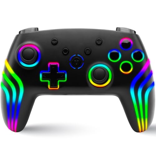 Mira di Precisione & Controllo No-Drift: Dotato di giroscopio a sei assi per il tracciamento del movimento in tempo reale e un controllo di movimento preciso; stick analogico ad effetto Hall (rilevamento a campo magnetico), offre zero drift e zero lag. Ciò garantisce una mira pixel-perfect e movimenti dei personaggi fluidi nei giochi FPS, offrendo al contempo una durata cinque volte superiore rispetto ai joystick a potenziometro tradizionali