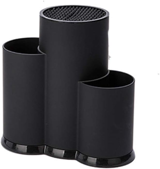 JSEIAJB Multi-Function Utensil Holder Block PP Flatware Drainer Storage Box Spoon Fork Kitchen Organizer Rack(D)