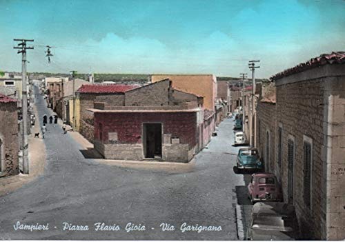 CARTOLINA 1016 Sampieri Piazza Flavio Gioia Via Garigano Ragusa v.ta