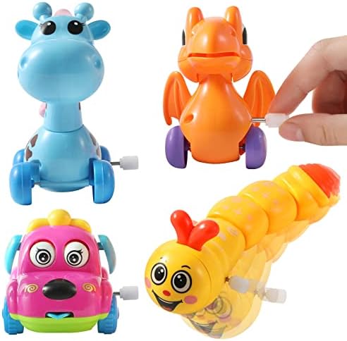 FWXZBKK Wind Up Toys for Kids Toddlers - Fun Toys for 3-8 Year Old Boys Girls,Wind Up Toys for Toddlers 3-5, Gifts for 3-8 Year Old Boy Girl