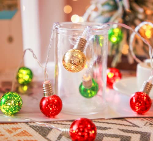 Guirlande lumineuse pour mariage et fête jardin extérieur fil de cuivre étanche à piles