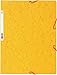 Produktbild Exacompta 3 Flap Folder with Label - A4 Yellow Gelb Aktendeckel, 55509E