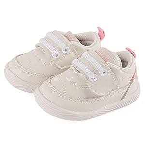 LACOFIA Baby Jungen Mädchen Lauflernschuhe Kleinkind rutschfeste Gummisohle Erste Sneaker