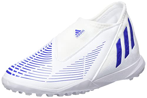 adidas Predator Edge.3 LL TF Junior Football Boots Trainers (UK 10K US 10.5K EU 28, White Blue GX2637)