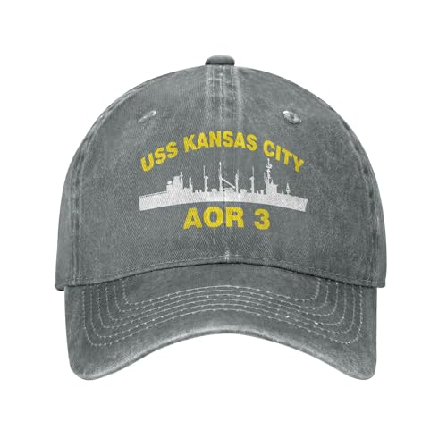 Gorra USS Kansas City Aor 3 Ajustable Unisex miniatura 1