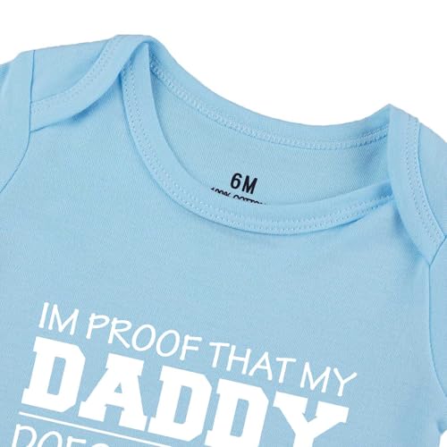 Image of Hi Daddy Bodysuit for Baby Hello Daddy Pregnancy Announcement for Husband I Love Daddys Baby Romper