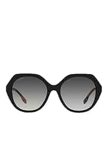 Amazon.com: BURBERRY Sunglasses BE 4375 38538G Vanessa Black