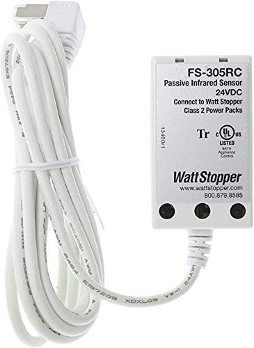 WATTSTOPPER FS-305RC Fixture Mount Sensor LowVoltage with RJ-45 connection W/LENS NO BOX