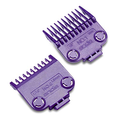 Andis 01900 Master Magnetic Comb Set - Dual Pack (2pcs), Purple
