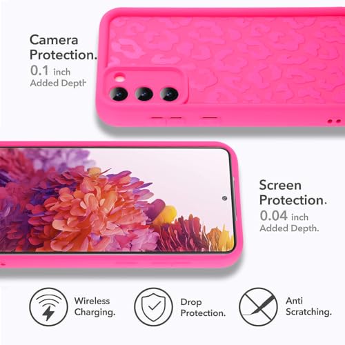 Image of Compatible with Samsung Galaxy S20 FE Case, Hot Pink