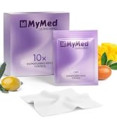 Dermaplane Oil Wipes Natural Face Wipes, Jojoba, Olive and Argan Oil Fragrance Free Smooth Skin-B...