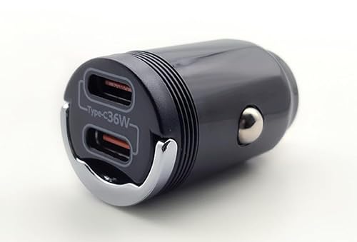 A[NX őo36W pԁEgbNΉ DC12V/24Vԋp ~j}2|[g[d Type-C+Type-C X-329