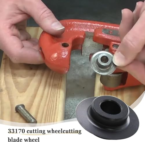 33170 Pipe Cutter Replacement Wheel, For Ridgid Heavy Duty Pipe Cutter E-2558 Pipe Cutter Wheel (Set of 2)