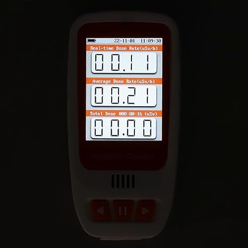 Detector de Radiación Nuclear con Pantalla y Alarma miniatura 4