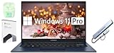 ASUS 14' FHD Vivobook Laptop Computer, 40GB RAM 1.5TB Storage (1TB SSD+512GB Docking Station Set), 6-Core Intel Core i3, Windows 11 Pro with Microsoft Office Home & Business, PLUSERA Earphones