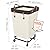 StorageWorks 160L Laundry Basket with Wheels, Large Rolling Hampers for Clothing Organizer, Dirty Clothes Basket for Hotel, Home, Closet, Dorm, Beige