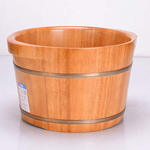 Spa de pies de madera para masaje y baño relajante miniatura 4