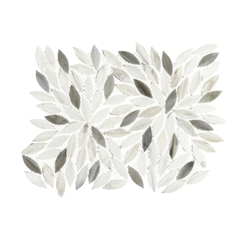 Tenedos HTC177 Elysian Wave Glass Mosaic Tile – 1 Sheet