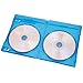AcePlus Double 2-Disc Blu-Ray Cases in 12mm Standard Thickness with Screen Printed Logo (100-Pack)