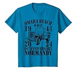 Omaha Beach est un site historique qui a joué un rôle crucial dans l'invasion alliée de la Normandie le 6 juin 1944, pendant la Seconde Guerre mondiale. Il s'agit d'un design commémoratif pour le 80e anniversaire de l'invasion historique du jour J à Omaha Beach en Normandie.