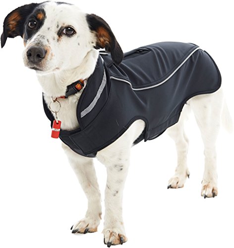 Kruuse Buster Softshell Hunde Mantel (Medium/Large) (Chilli-Rot)