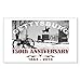 CafePress Civil War Gettysburg 150 Autoaufkleber, weiß, Large - 4.5x7.5