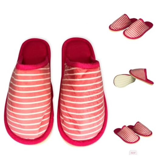 Pantufa Feminina Pelúcia Chinelo Premium Super Conforto Rosa Listras Pink Luxo 38/39