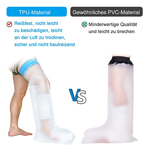 Kimihome Coprigambe impermeabile per doccia