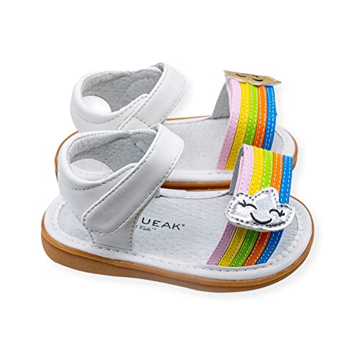 Image of Wee Squeak Toddler Squeaky Sandals with Removable Squeaker in Fun Styles & Colors for Boys and Girls