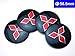 BENZEE 4pcs D131 56.5mm Car Emblem Badge Sticker Wheel Hub Caps Centre Cover MITSUBISHI LANCER PAJERO OUTLANDER ASX Galant