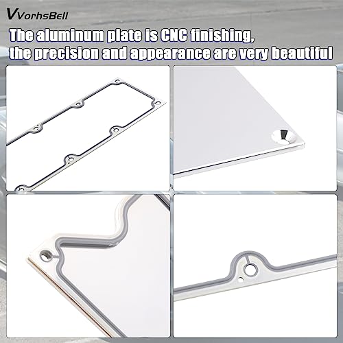 Image of LS Gen3 Valley Cover Pan Plate Compatible with LSX LS1 LM7 LR4 LQ4 LS6 L59 LM33 LQ9 LM4 Chevy GMC Silverado Sierra SUV