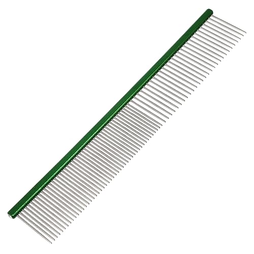 KESYOO Pet Comb Hair Comb Cat Accessory Dog Supplies Dog Accessories Cat Supply Stainless Steel Green