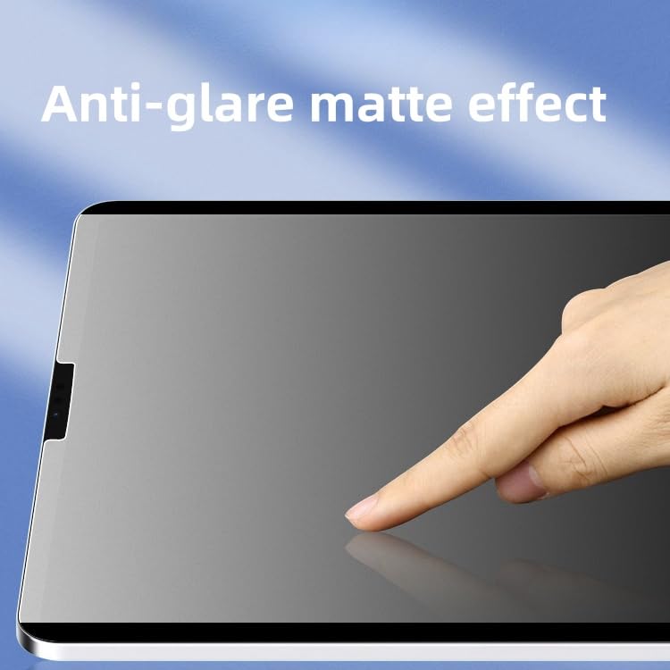 Image of Removable Magnetic Matte Paper Film Screen Protector for Samsung Galaxy Tab S7 /S8 /S9 /S9FE, Reusable Matte Surface PET Film for Writing & Drawing Like on Paper, Anti Glare+Matte Finish（11''）