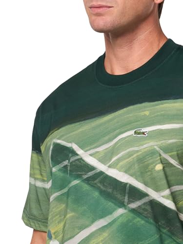 Lacoste Men's Classic Fit Tennis Player Graphic T-Shirt3