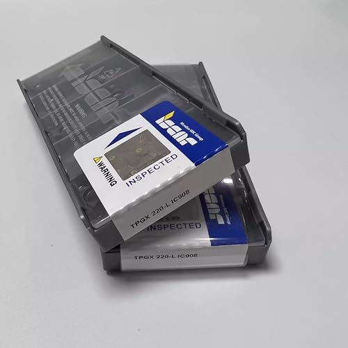Lames en carbure TPGX110302-L IC908 pour tournage de précision x10