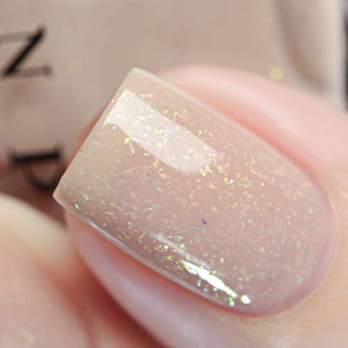 Image of ILNP Poised - Cream Shimmer Sheer Jelly Nail Polish