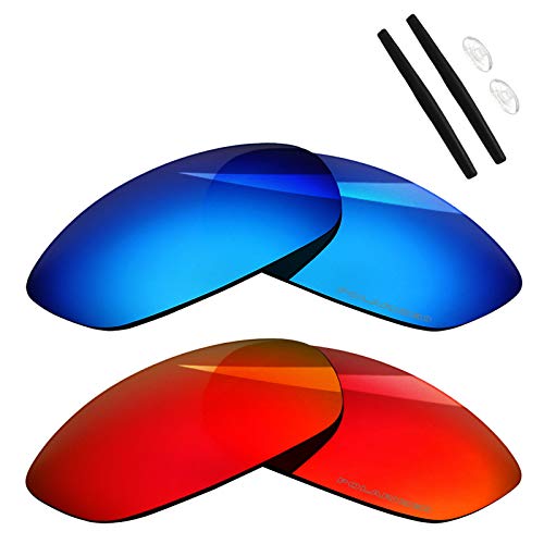 Verres de rechange Whisker Oakley polarisés pour effacer les rayures