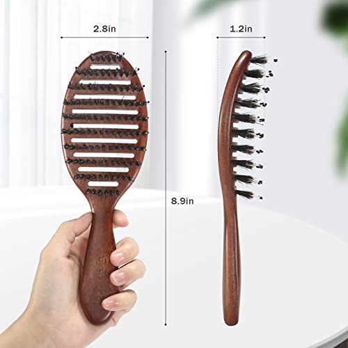 BESTOOL Spazzola per capelli, spazzola con setole