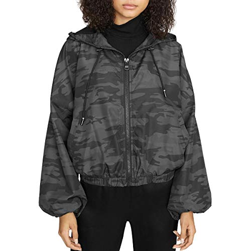 Sanctuary On The Run Jacket Black Camo MD (US 8)